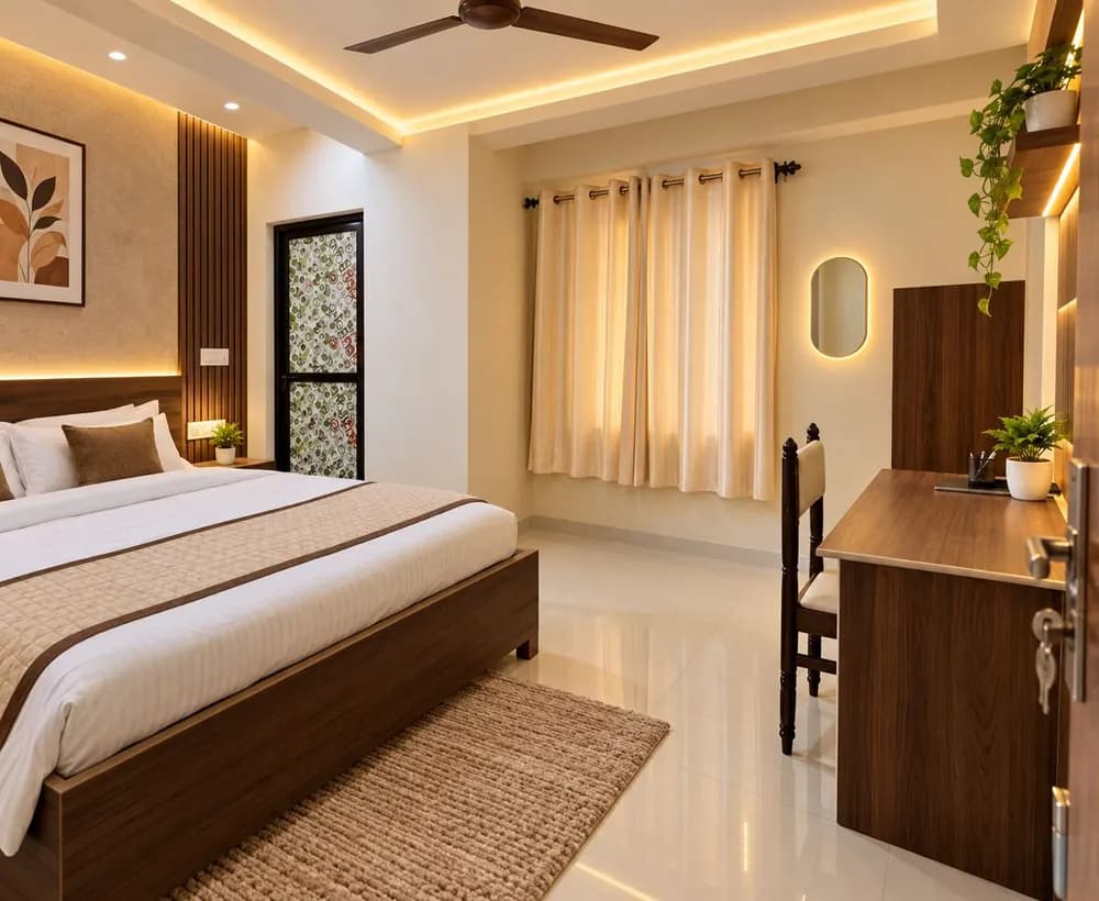 Non-AC room at Hotel Krishn Residency in Rehla, Palamu